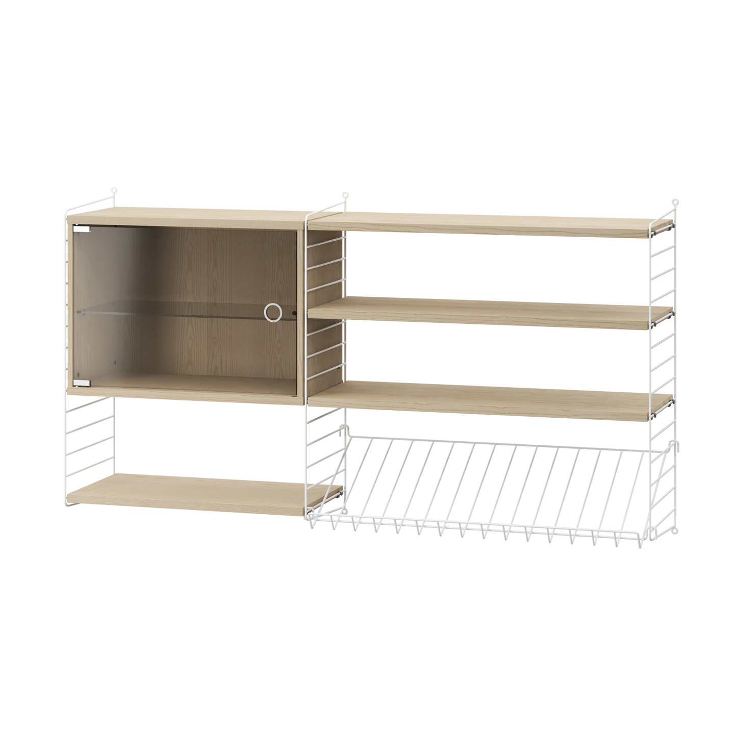 String Living Room (S) Display Cabinet Shelving