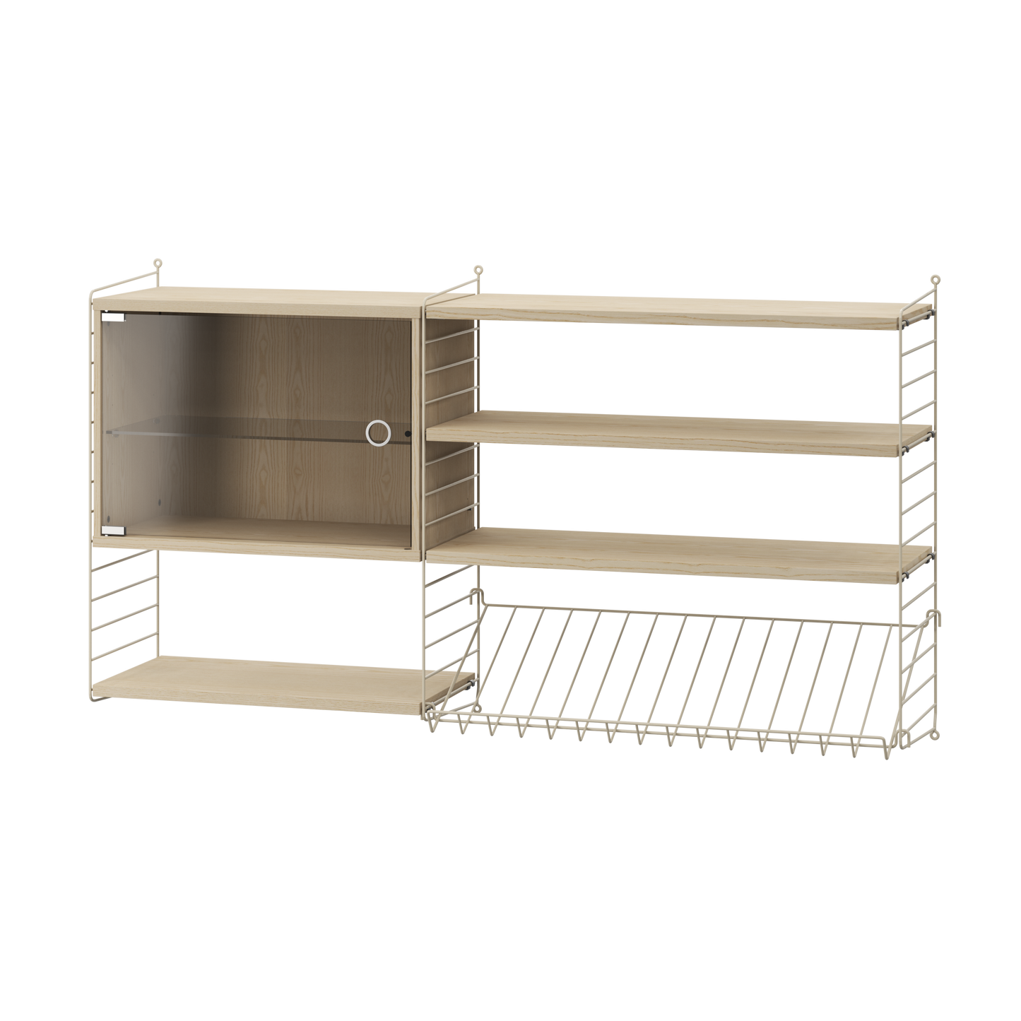 String Living Room (S) Display Cabinet Shelving