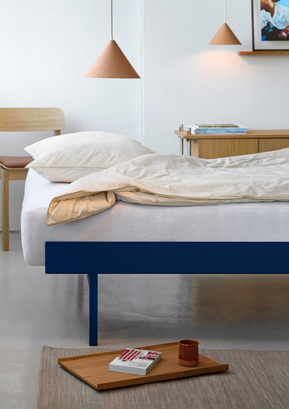 Moebe Bed: 90cm High