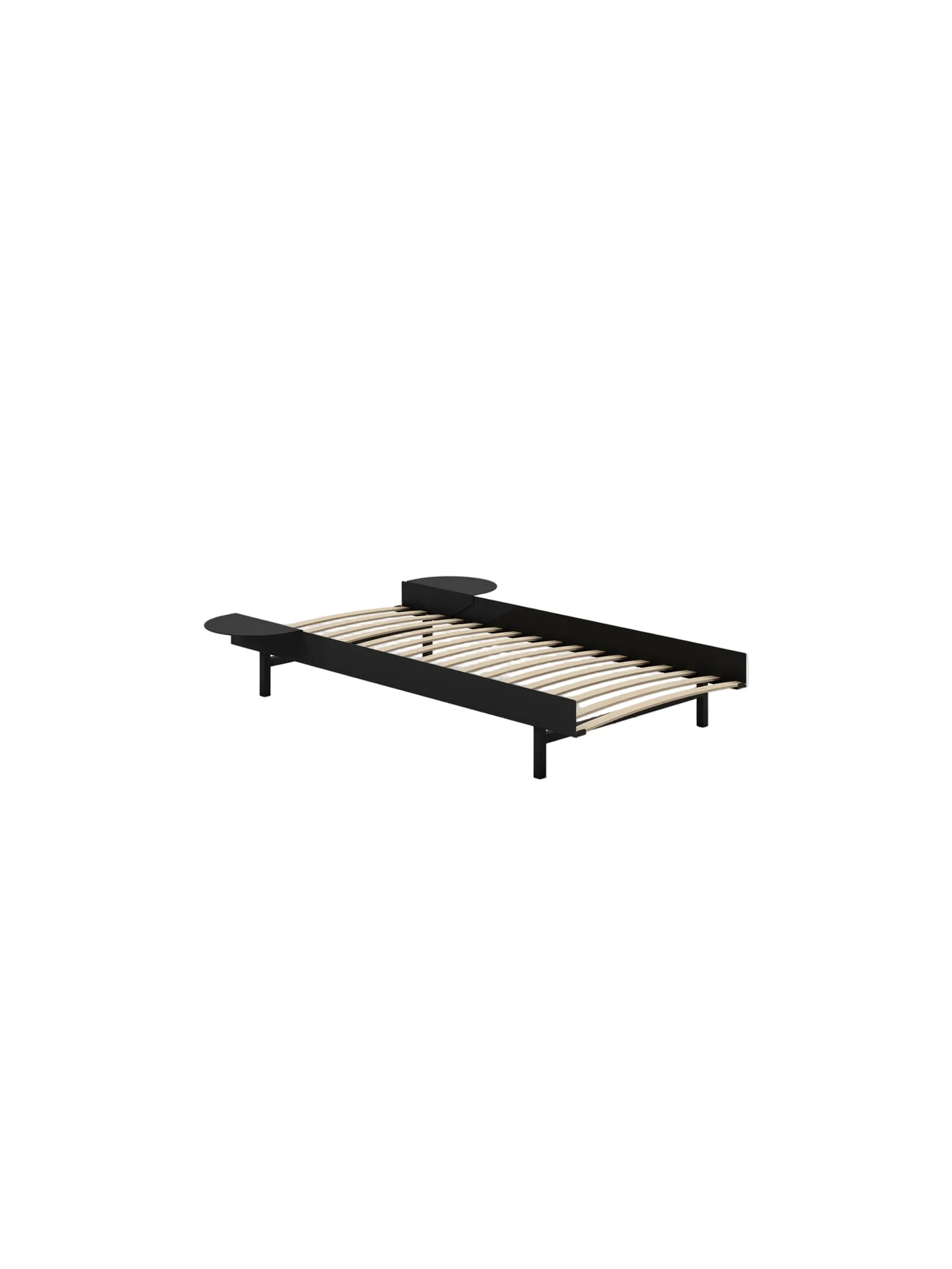 Moebe Bed: 90cm Low