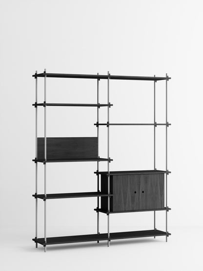 Moebe Shelving - Floor Standing / Double Bay Set (S.200.2.C)