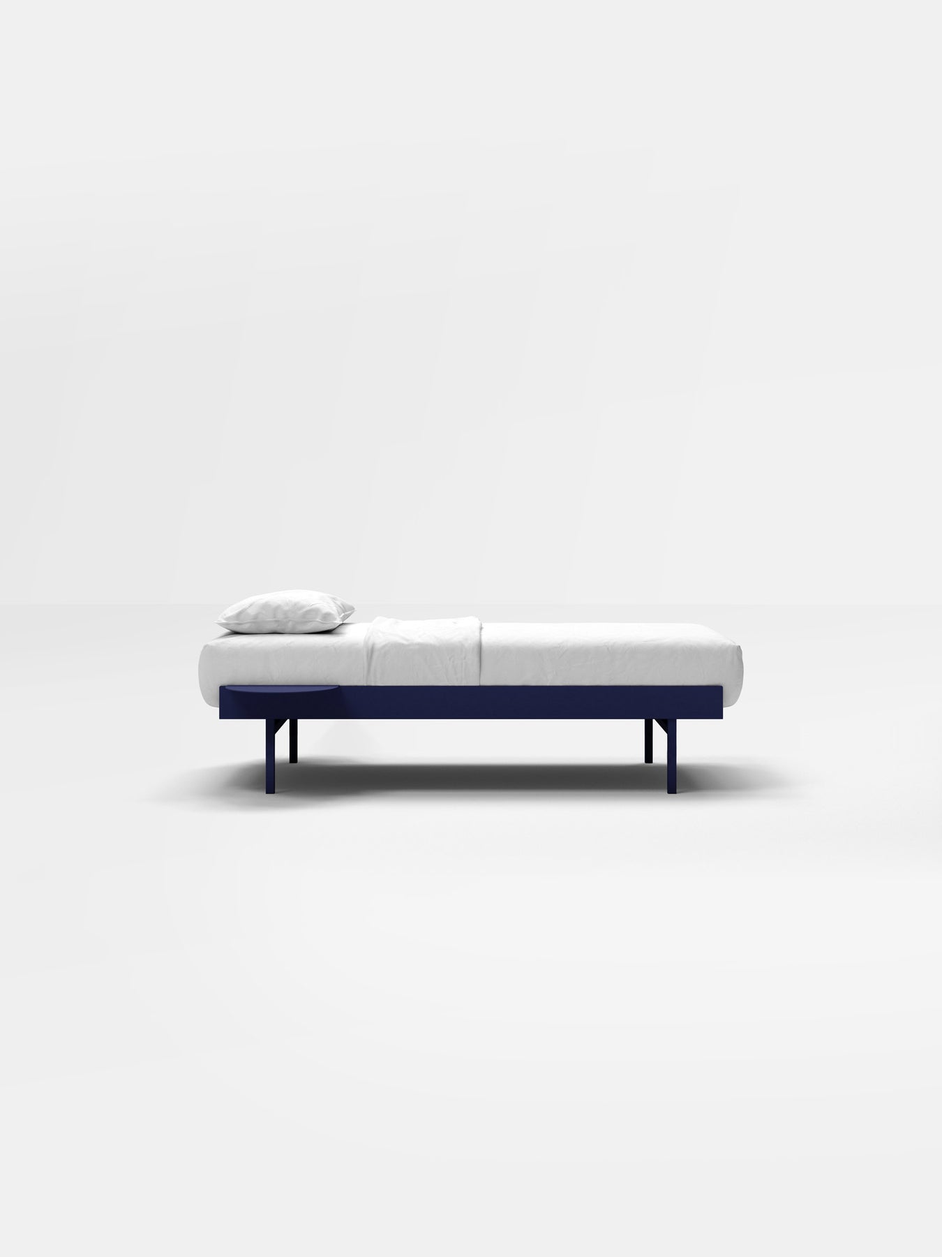 Moebe Bed: 90cm High
