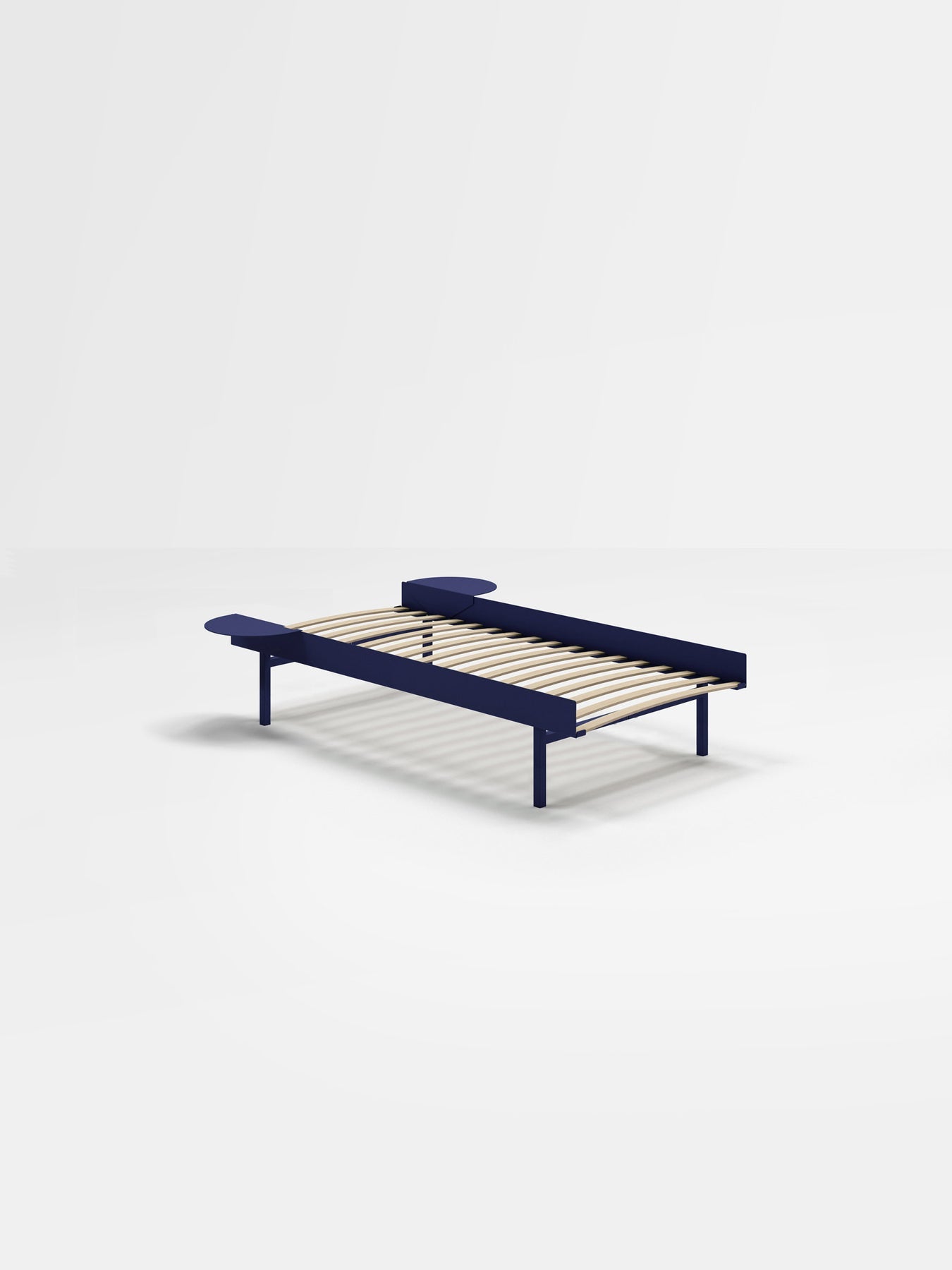 Moebe Bed: 90cm High