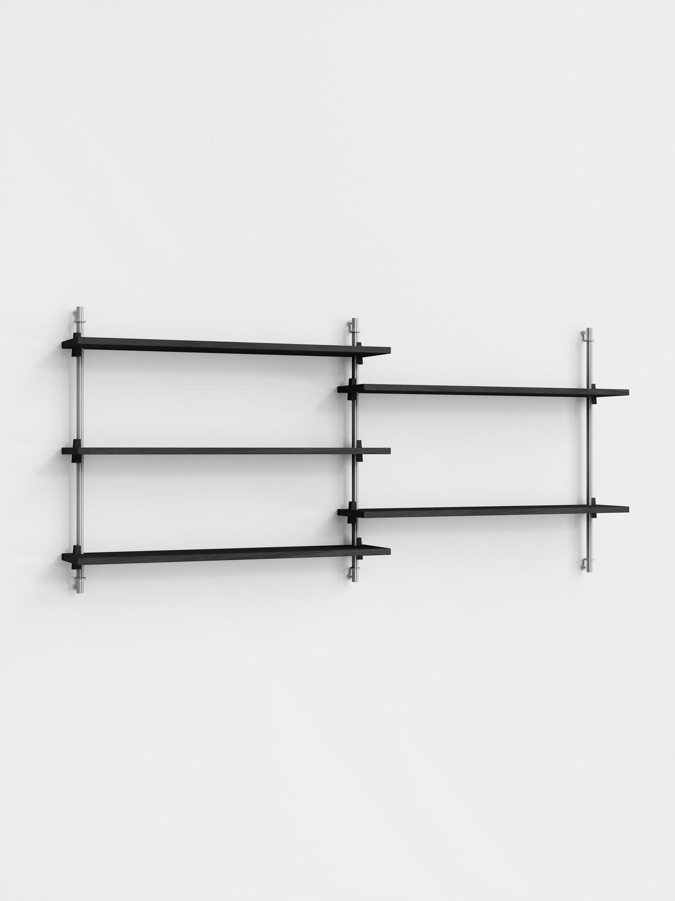 Moebe Shelving - Wall / Double (WS.85.2)