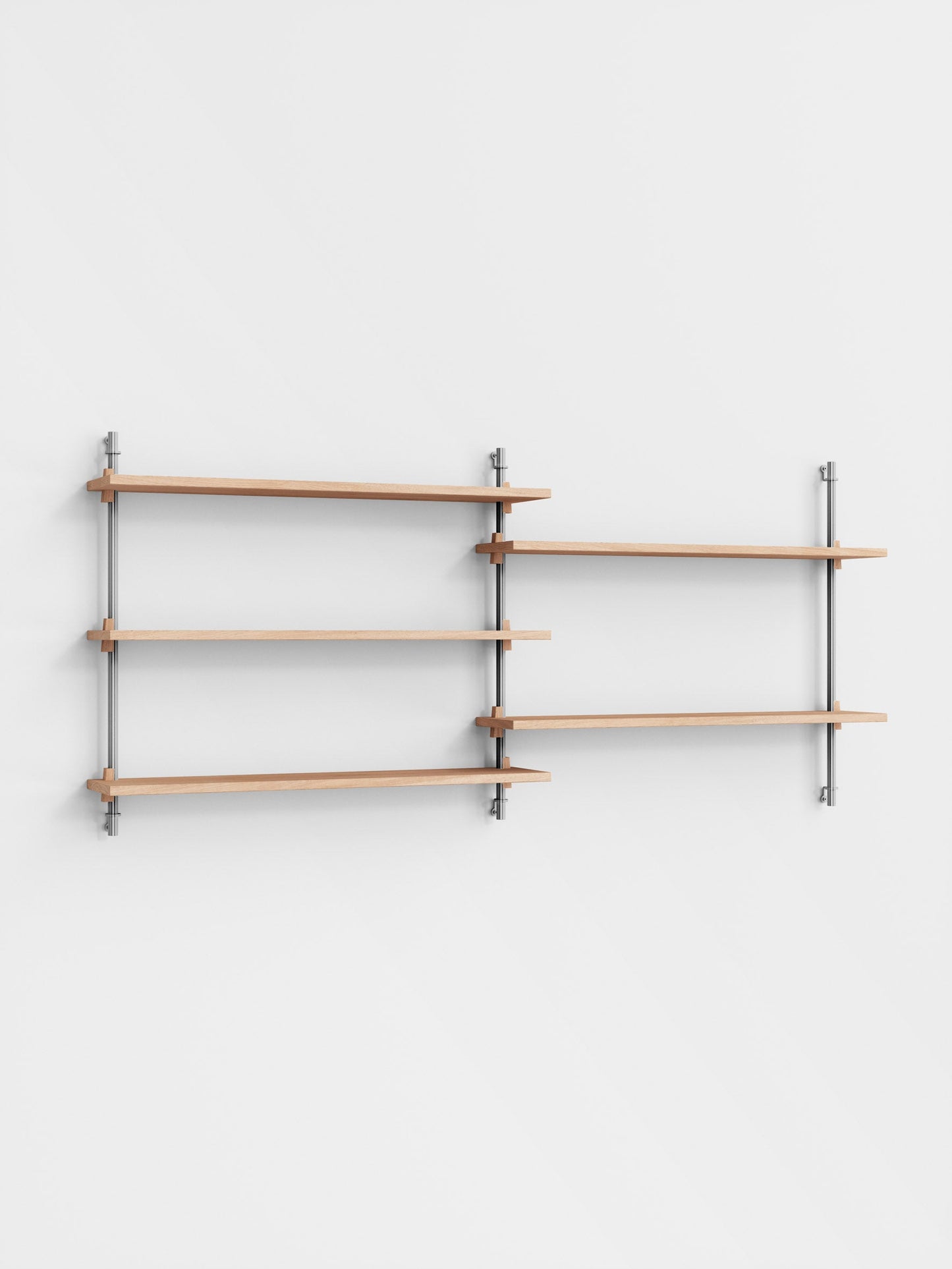 Moebe Shelving - Wall / Double (WS.85.2)