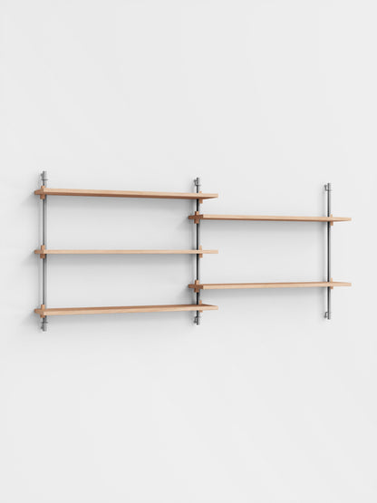 Moebe Shelving - Wall / Double (WS.85.2)