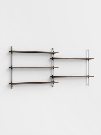 Moebe Shelving - Wall / Double (WS.85.2)