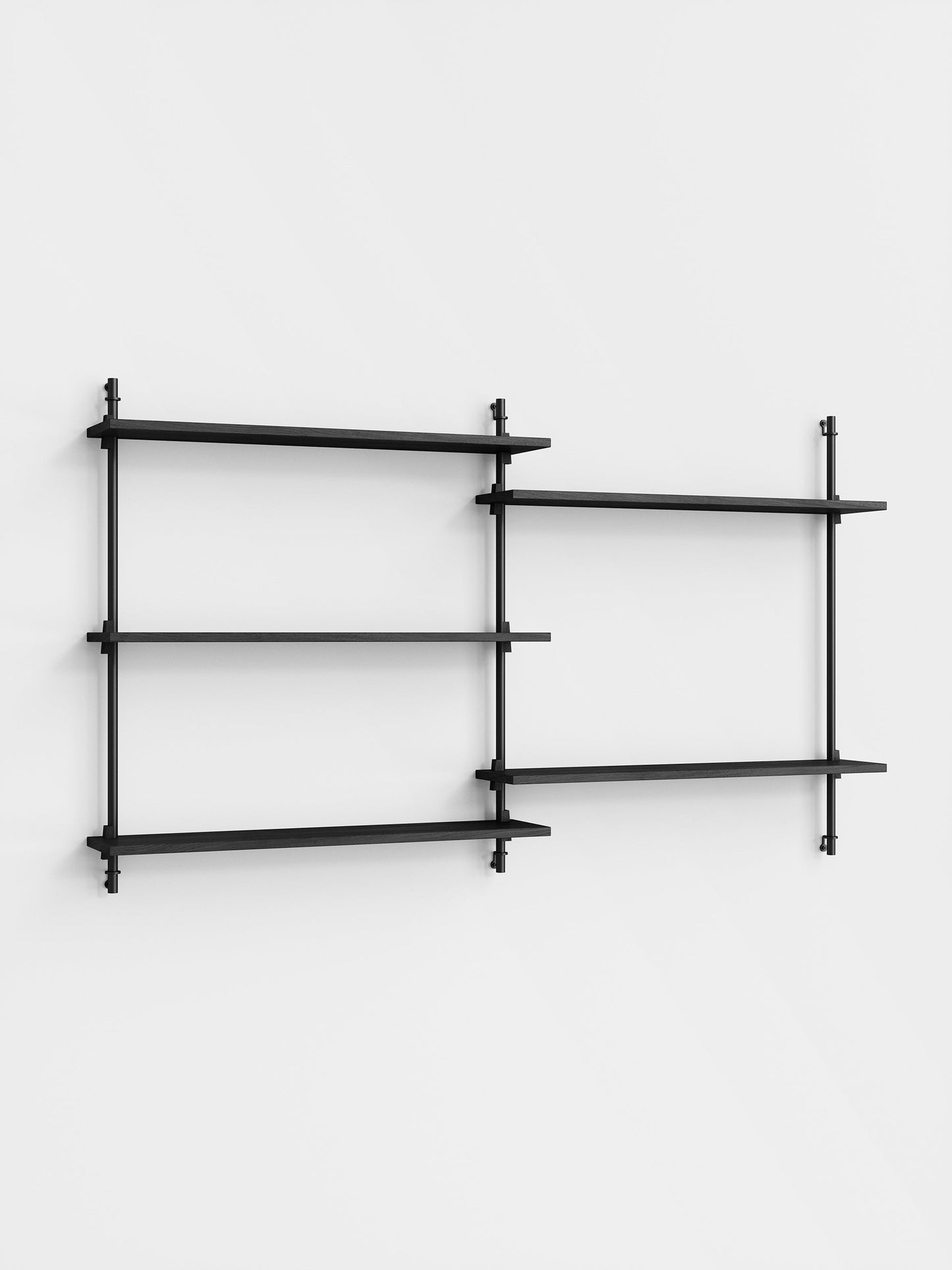 Moebe Shelving - Wall / Double (WS.82.2)