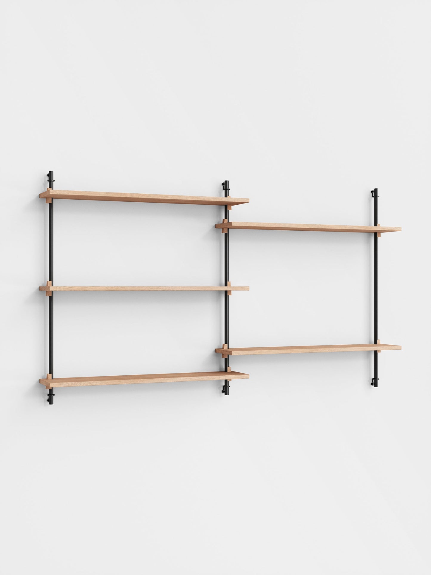 Moebe Shelving - Wall / Double (WS.82.2)