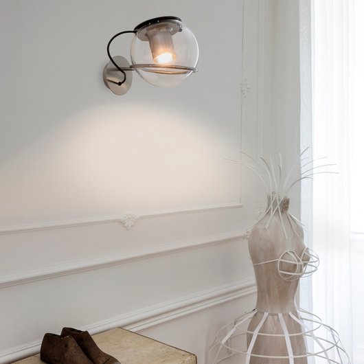 Oluce Globe Wall Light