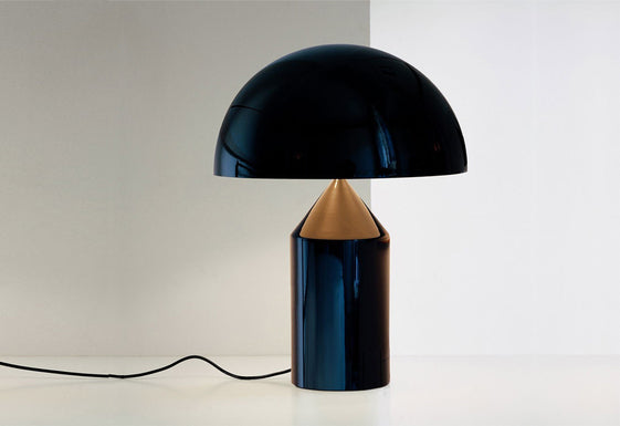 Oluce Atollo Table Lamp Black