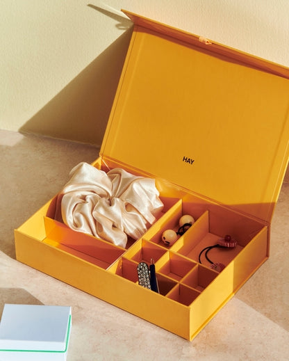 Hay Colour Storage Jewellery Box - Egg Yolk