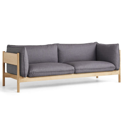 Hay Arbour Eco 3 Seater Sofa - Oak Frame