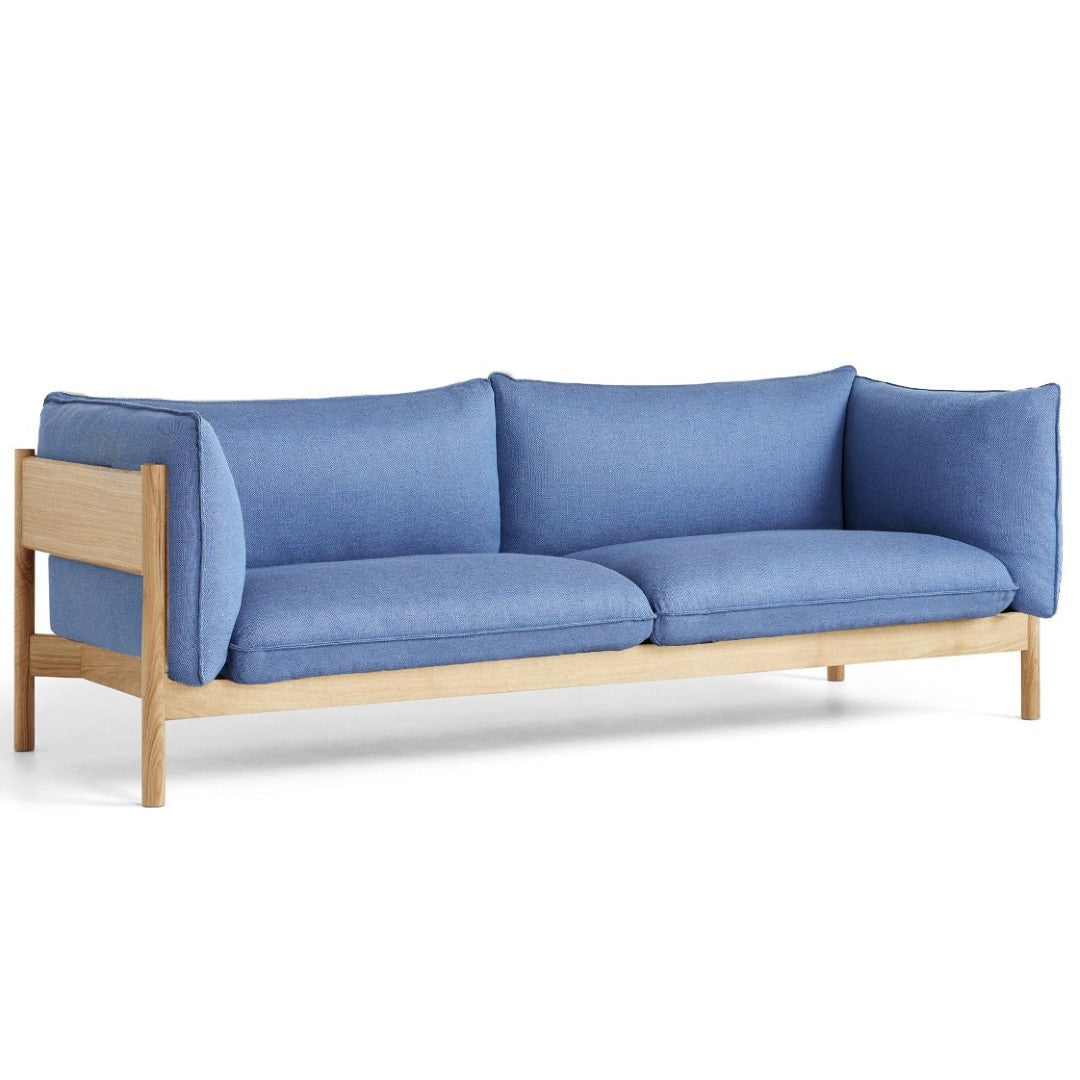 Hay Arbour Eco 3 Seater Sofa - Oak Frame