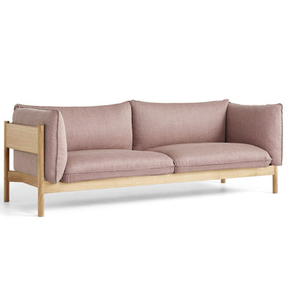 Hay Arbour Eco 3 Seater Sofa - Oak Frame