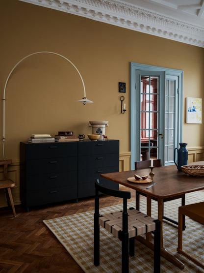 String Relief Chest of drawers, wide Ex-display