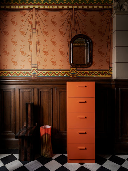 String Relief Chest of drawers, tall