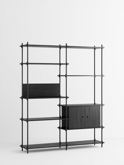 Moebe Shelving - Floor Standing / Double Bay Set (S.200.2.C)