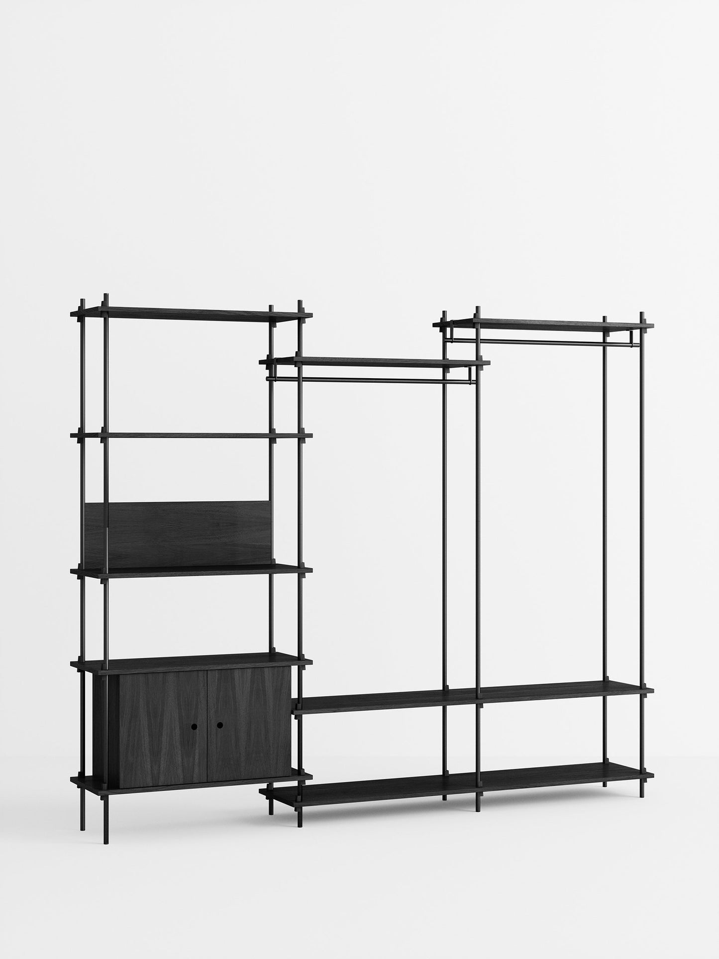 Moebe Shelving - Floor Standing / Triple Bay Set (S.200.3.C)