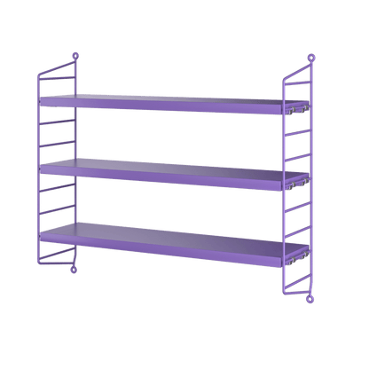 String Pocket Shelving - Purple/Purple