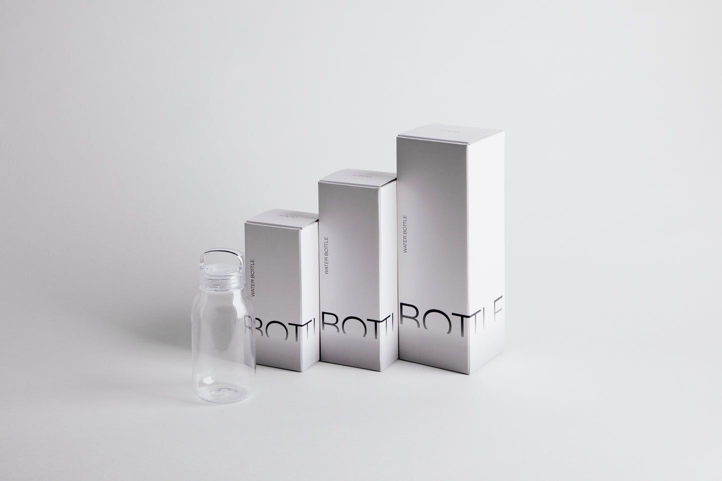 Kinto Water Bottle 300ml - clear