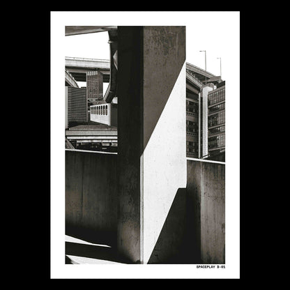 Spaceplay Brutalist World B-01 Print