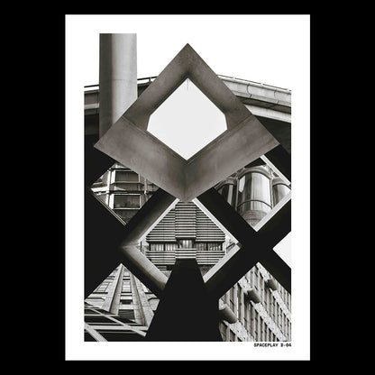 Spaceplay Brutalist World B-04 Print