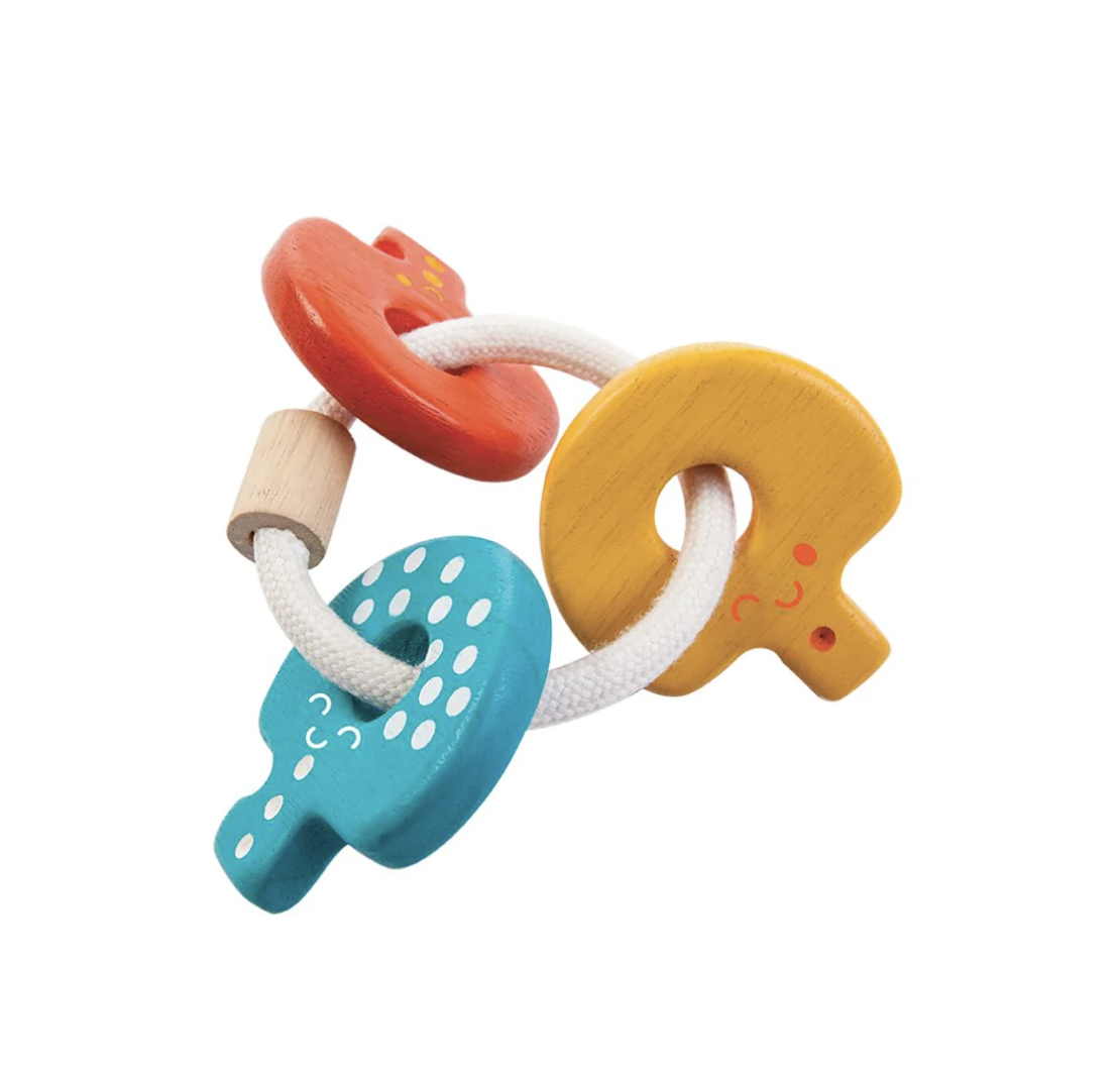 Plan Toys Baby Key Rattle