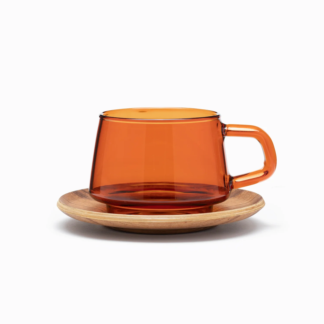 Kinto Sepia Cup and Saucer 270ml