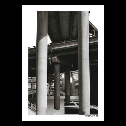Spaceplay Brutalist World B-03 Print