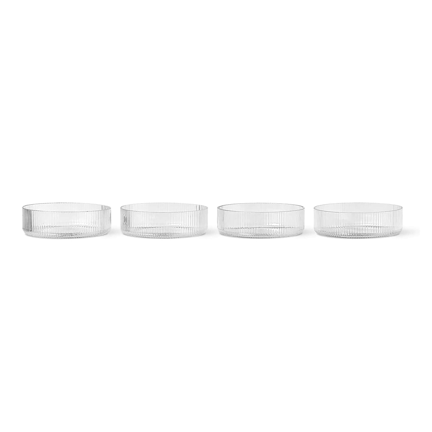 Ferm Living Ripple Serving Bowls Set of 4