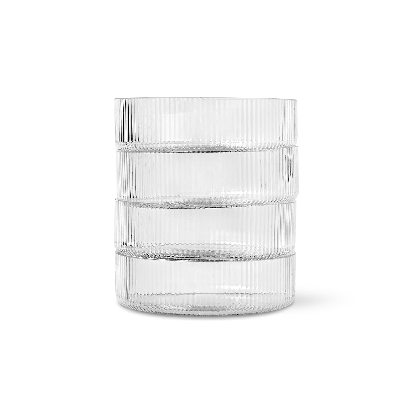 Ferm Living Ripple Serving Bowls Set of 4