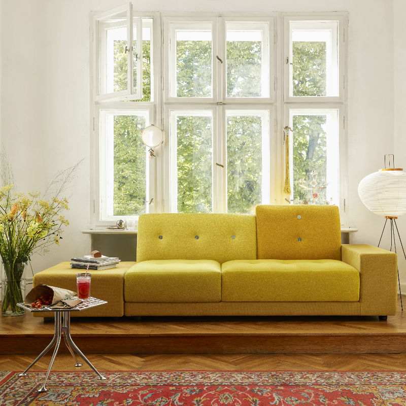 Vitra Polder Yellow Lifestyle Contemporary Designer Furniture
