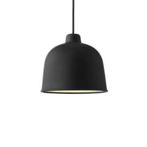 Muuto Grain Pendant Black Contemporary Designer Lighting