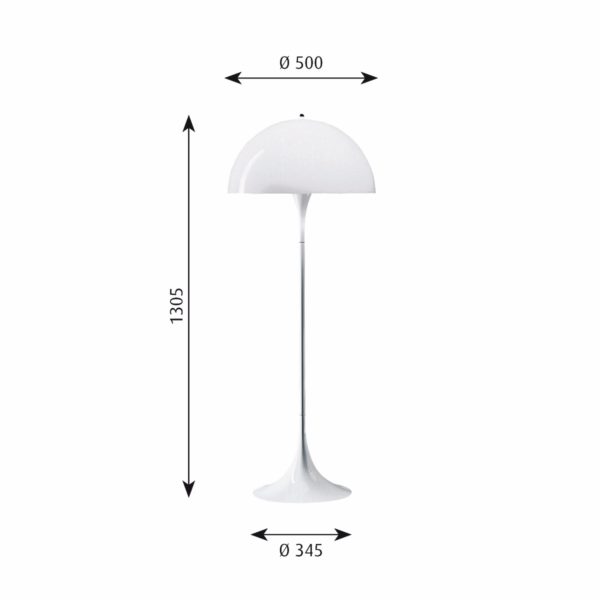 Panthella Floor lamp Louis Poulsen Designer Furniture Contemporary Furniture designer lighting contemporary lighting