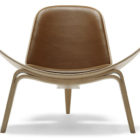 Carl Hansen CH07 Shell Chair Oiled Oak Designer Furniture Contemporary Furniture