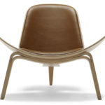 Carl Hansen CH07 Shell Chair Oiled Oak Designer Furniture Contemporary Furniture