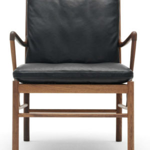 OW149 Colonial Chair Lacquered Walnut -0