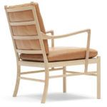 Carl Hansen OW149 Colonial Chair White Oiled Oak Designer Furniture Contemporary Furniture