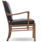Carl Hansen OW149 Colonial Chair Lacquered Walnut Designer Furniture Contemporary Furniture