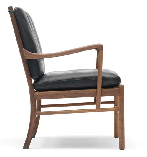Carl Hansen OW149 Colonial Chair Lacquered Walnut Designer Furniture Contemporary Furniture
