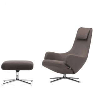 Vitra Repos lounge chair and ottoman