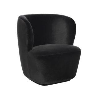 Gubi Stay Lounge chair Veluto 130 Contemporary designer Furniture