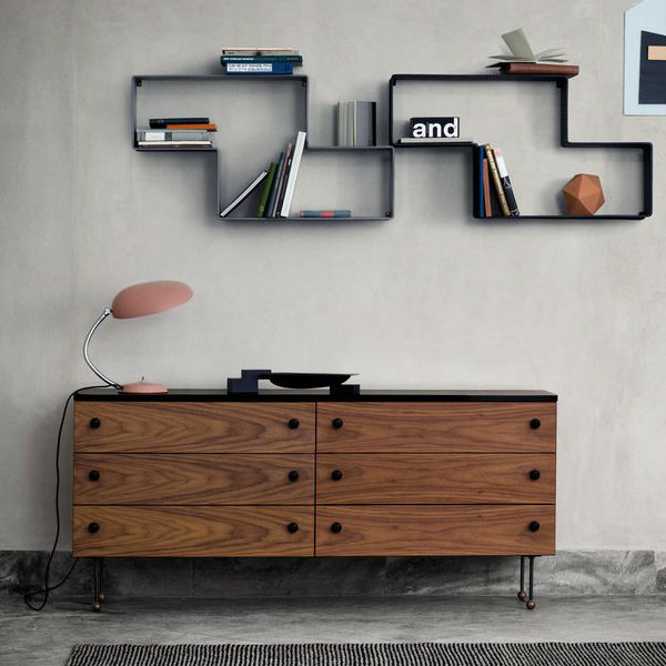Gubi 62 Series 6 drawers lifestyle contemporary designer furniture