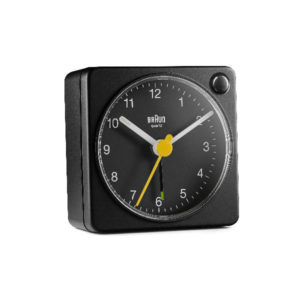 Braun BC02X Classic Travel Analogue Alarm Clock