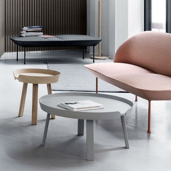 Muuto Around Coffee Table 45cm lifestyle2 contemporary designer furniture