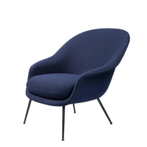 Gubi Bat Lounge Chair Low Back vidar 554 Contemporary Designer Furniture