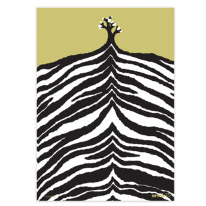 Artek Zebra Print 75 Years Poster