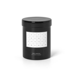 Ferm Living Scented Calendar Candle Black contemporary designer homeware