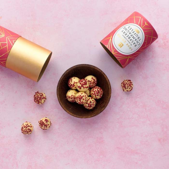 raspberry-champagne-truffles-chocolate-for-her-gift-tube-love-cocoa-food-cuisine-snack_496_700x contemporary designer homeware